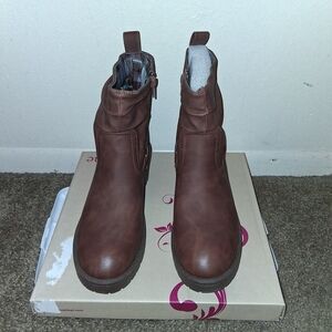 Elegant Brown Ankle Booties for Women